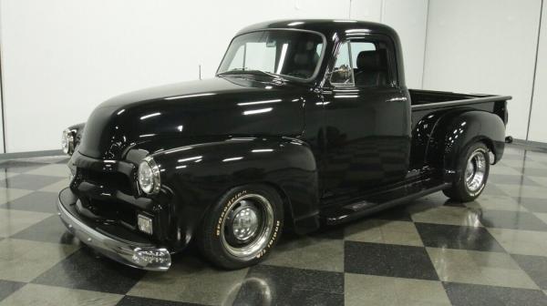 1954 Chevrolet Other Pickups 3 Window classic vintage chrome chevy 3100 3-window 350 v8 auto transmission
