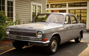 1976 Volga GAZ M24 Moscow Taxi 59331 Miles