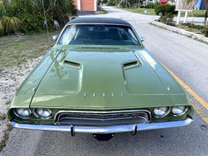 1972 Dodge Challenger 2dr Coupe Green 28441 Miles