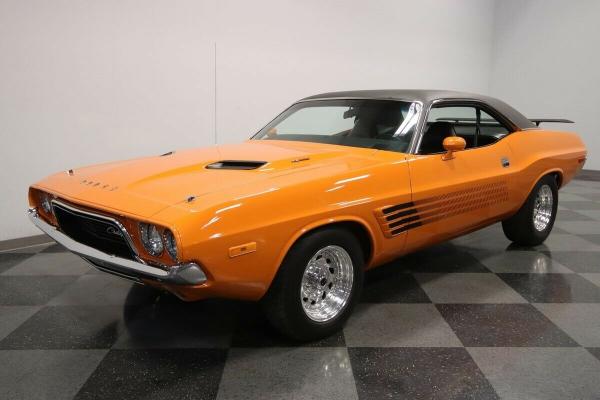 1974 Dodge Challenger Stroked V8 Mopar Go Mango Orange 42096 Miles