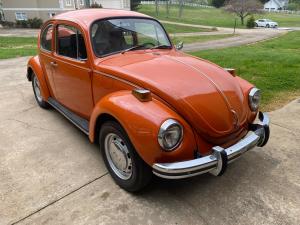 1972 Volkswagen Beetle Orange RWD Manual
