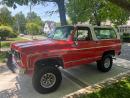 1973 Chevrolet Blazer Convertible Red 4WD Automatic